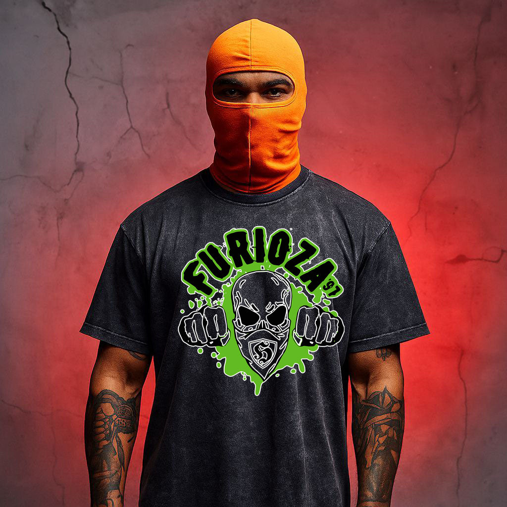 Cotton acid finish oversize t-shirt