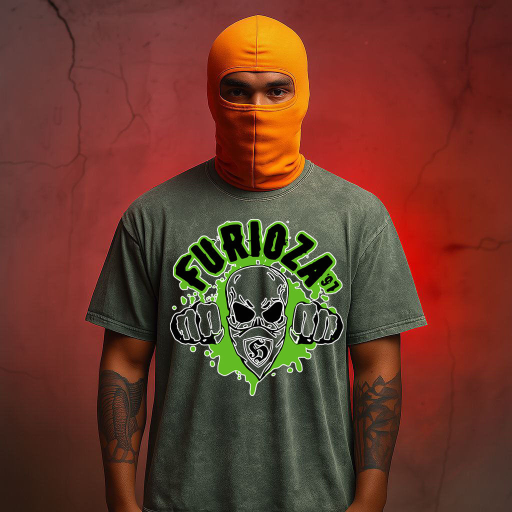 Cotton acid finish oversize t-shirt