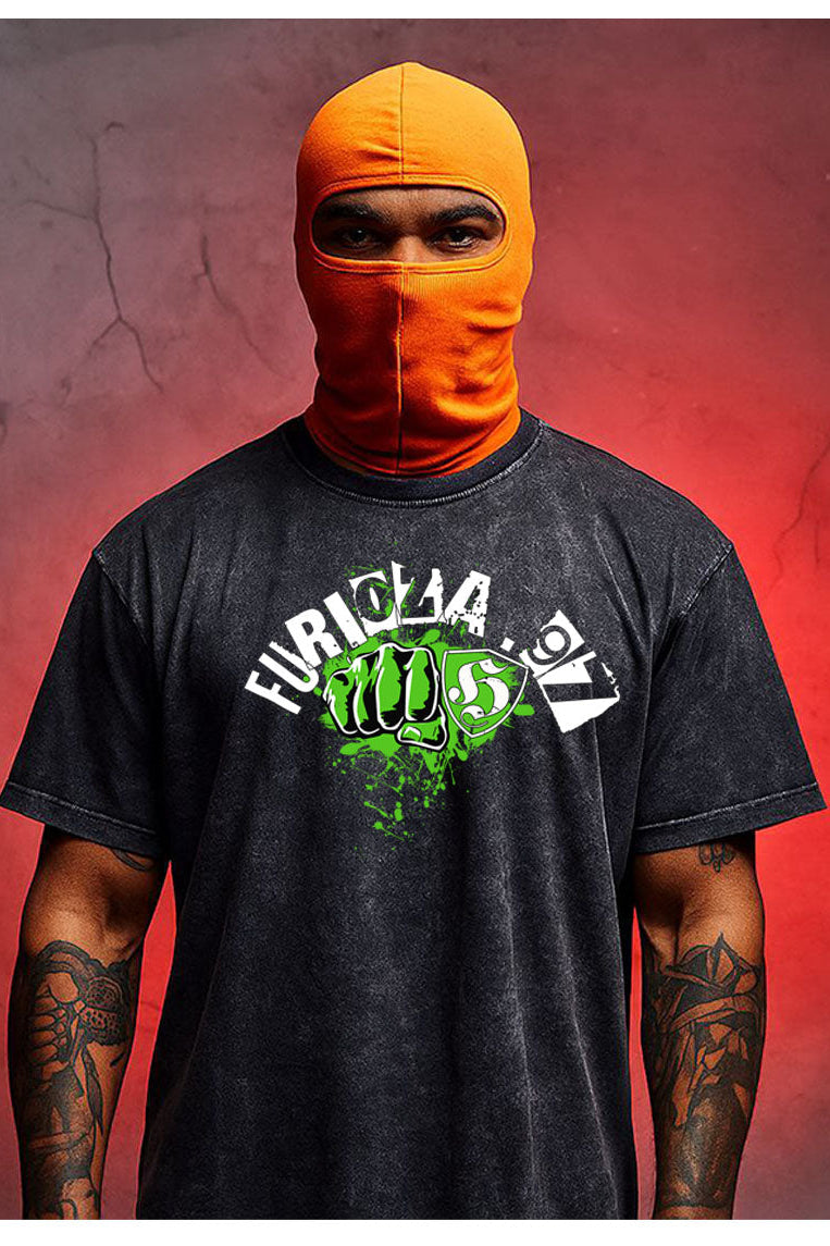 Cotton acid finish oversize t-shirt